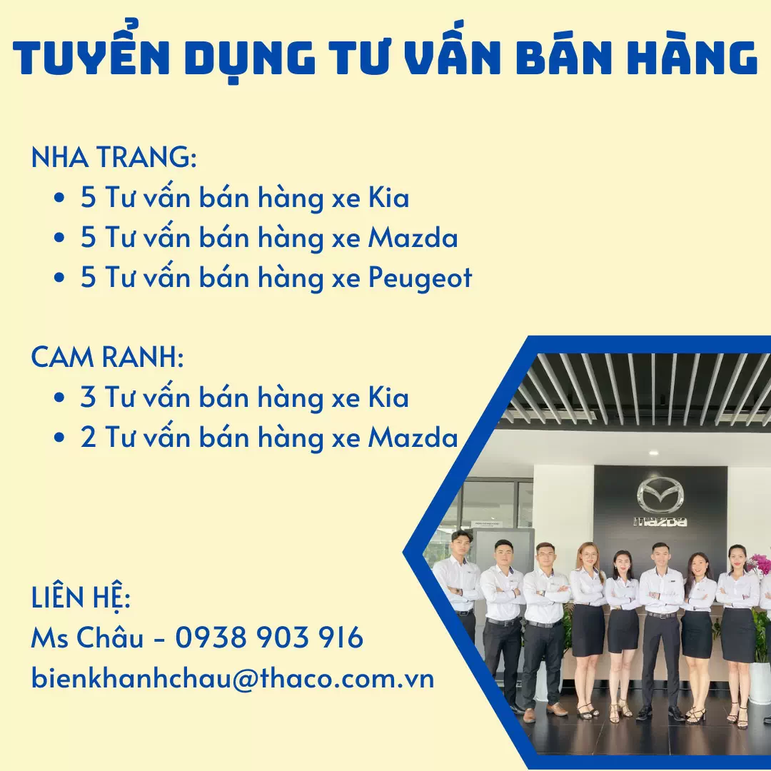 TUYỂN DỤNG TƯ VẤN BÁN HÀNG ĐI LÀM NGAY TRONG THÁNG 8/2023